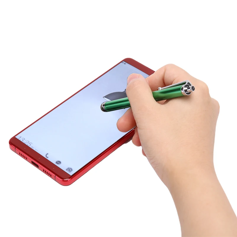1pcs Metal Fibre Stylus Mesh Micro Fiber Tip Touch Screen Stylus Pen For iPhone For Samsung Smart Phone Tablet PC Color Randomly - Image 4