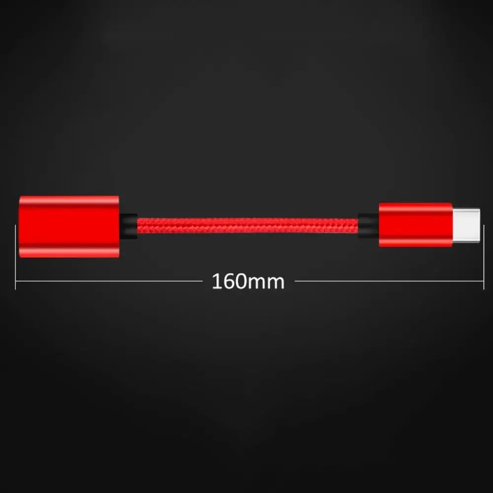 Short Digital Cables Converter Type C Cable Mobile Phone OTG Connector Cable OTG USB Cable USB to Type C Adapter OTG Data Cable - Image 4