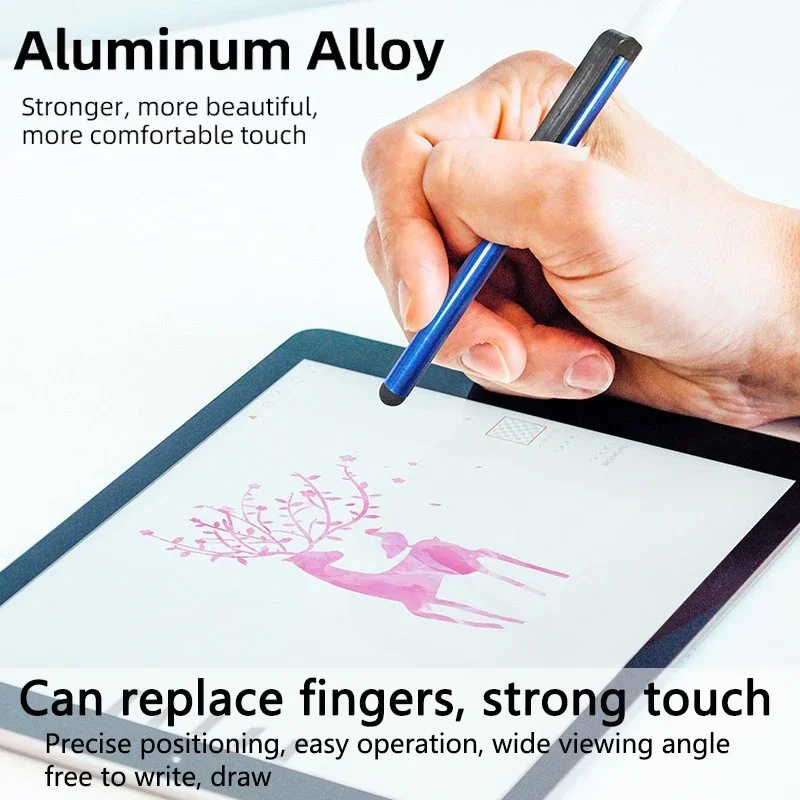 【Fast Delivery】1Pc Universal Stylus Metal Touch Pen Touch Screen Capacitive Stylus For Smart Phone Tablet Pc - Image 4