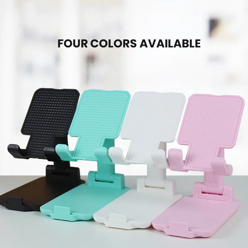 Desktop Phone Holder Stand Mobile Phone Support Adjustable Angle Height Cell Phone Stand Universal for All Smart Phones - Image 3