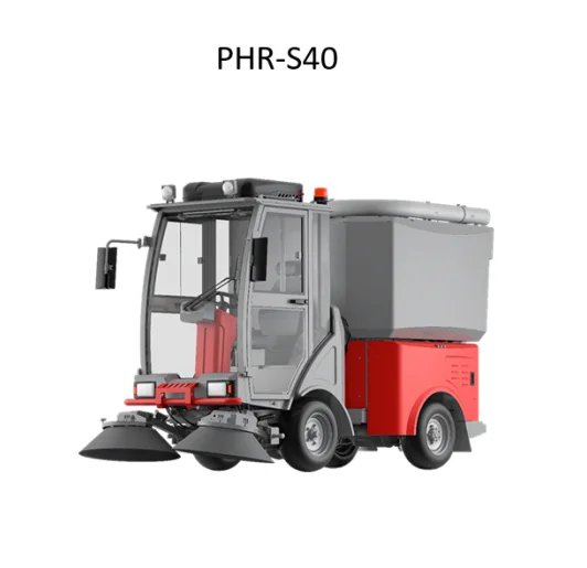Automatic Industrial Floor Sweeper Truck 4 Wheel Steering Cleaning Machine Road Sweeper Car - Image 5