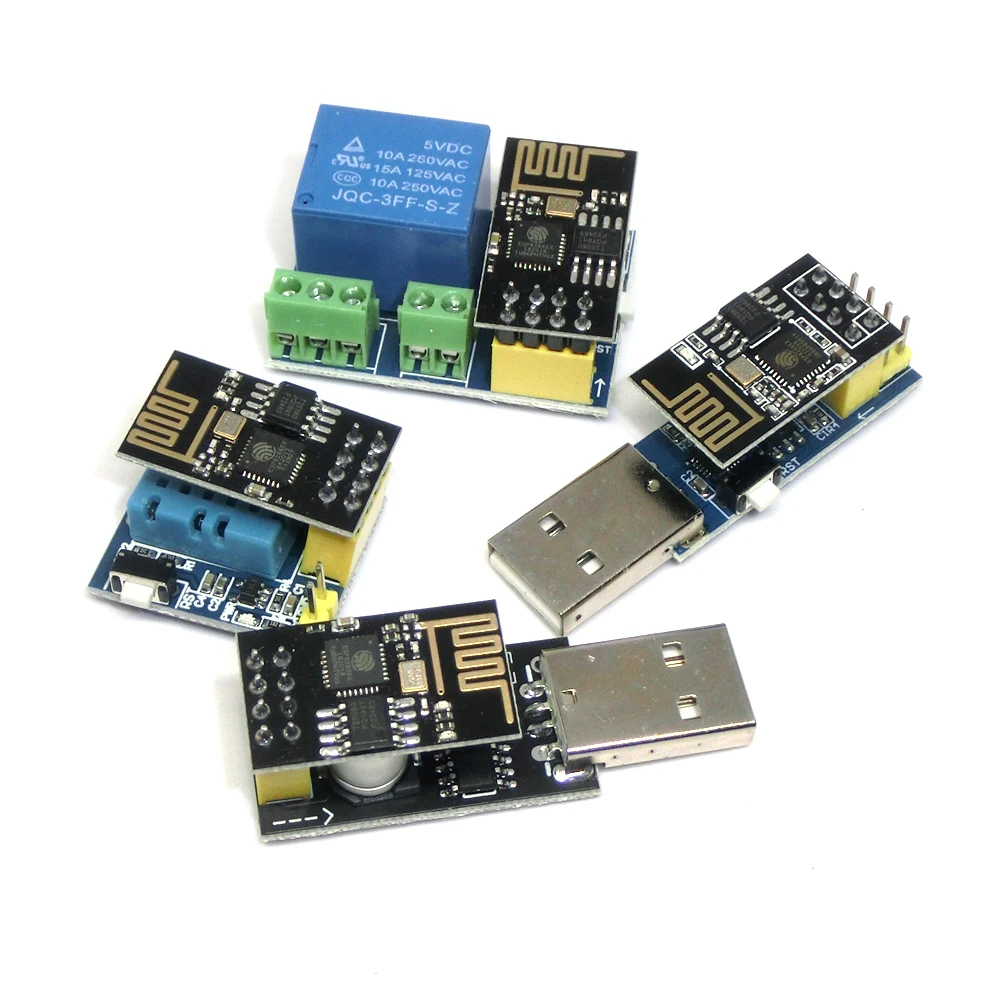ESP8266 5V WiFi relay module DHT11 RGB LED Controller Things smart home remote control switch phone APP USB to ESP8266 Adapter - Image 3