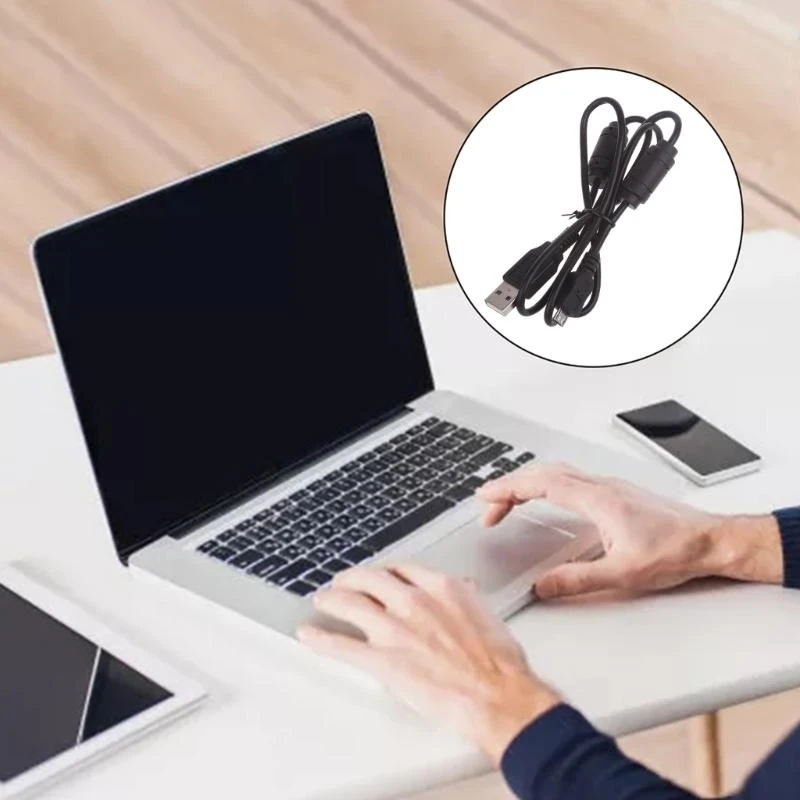 Rings USB to Micro USB Cable Shielded Cord for Phones Tablets Headsets,Anti Interference Micro USB Data Cable