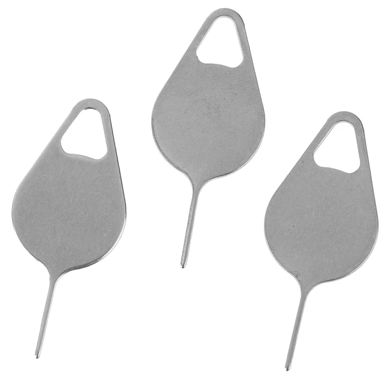 3pcs Sim Card Tray Removal Eject Pin Key Tool Stainless Steel Needle Universal For All Smart Phones - Image 2