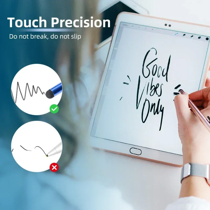 【Fast Delivery】1Pc Universal Stylus Metal Touch Pen Touch Screen Capacitive Stylus For Smart Phone Tablet Pc - Image 3