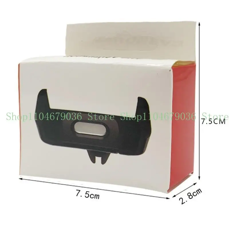 652F Car Phone Holder Mount Hands Easy Clamp Air Vent Clip Holder Fit with Most for Smart Phone 360 Degree Rotation - Image 5