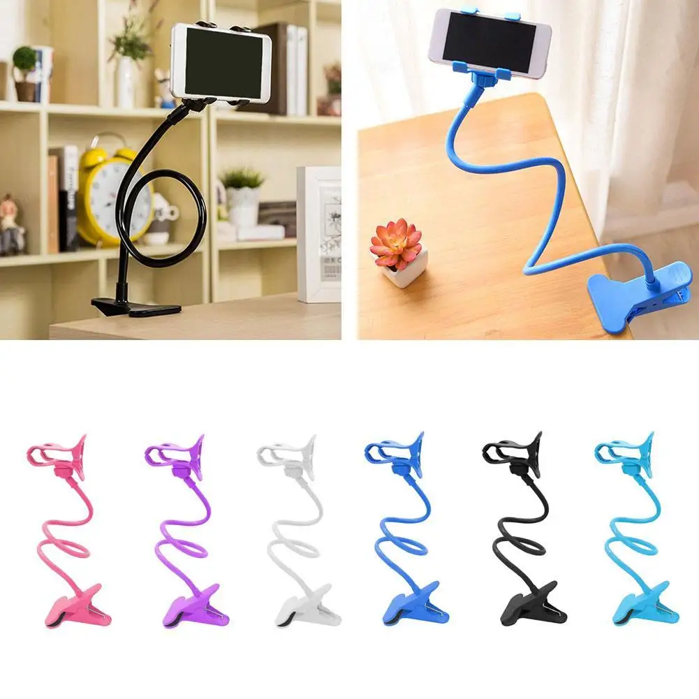 Mobile Phone Holder, Flexible Lazy Stand,smart Phone Basic Support, Stand, Bed Installation Adjustable Phone Holder Desk F7M0 - Image 2