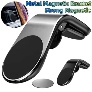 Magnetic Car Phone Holder Stand Air Vent Clip Magnet Car Mount GPS Smart Phone Mobile Support In Car Bracket for IPhone Samsung