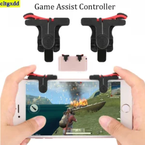 1 pair of mobile controller shooting game board trigger aiming button L1 R1 suitable for smart phone PUBG auxiliary accelerator