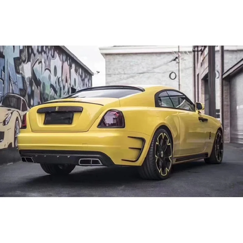 Update to M Style Car Front Bumper Rear Bumper Engine Hood Body Kit for Roll-s Roy-ce Wraith Body Kits - Image 4