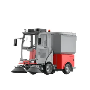 Automatic Industrial Floor Sweeper Truck 4 Wheel Steering Cleaning Machine Road Sweeper Car