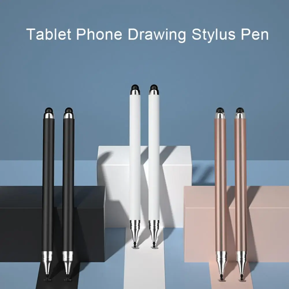 Stylus Pen 2 in 1 Double Headed High Sensitivity Replaceable Nib Precise Drawing Universal Tablet Smart Phone Touch Stylus - Image 2