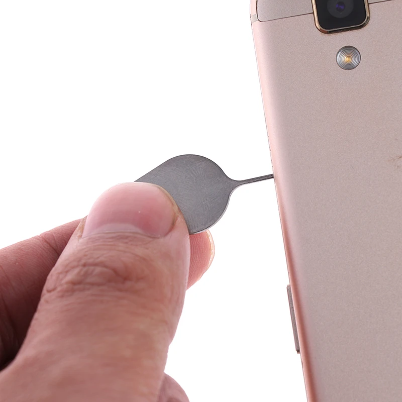 3pcs Sim Card Tray Removal Eject Pin Key Tool Stainless Steel Needle Universal For All Smart Phones