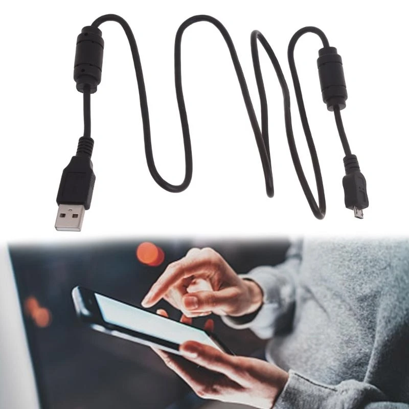 Rings USB to Micro USB Cable Shielded Cord for Phones Tablets Headsets,Anti Interference Micro USB Data Cable - Image 2
