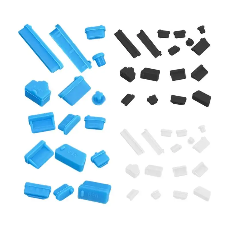 16PCS Type-C Dust Plug USB Charging Port Protector Silicone Cover For Samsung Smart Phone Accessories - Image 2