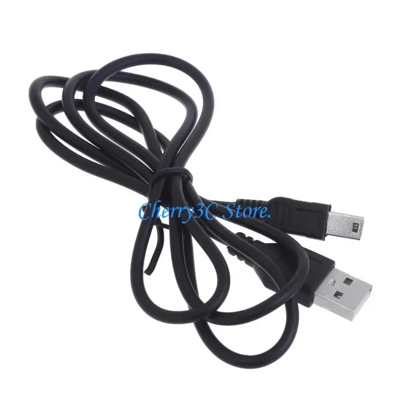 83CE 10mm Extended Mini USB Cable Fast Charging Cable High Speed Data Transfer Cable 1m/3.3feet for Phones Tablets Headphones