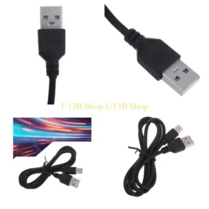 U13B USB to USB C Cable Fast Cable Extended Type C To USB Cable Support Data Transfer for Phone 15 Cellphone Tablets